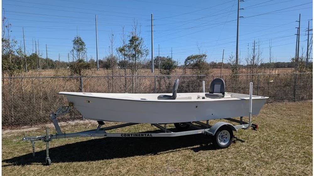 2025 Salty Boats Stumpnocker 174 Skiff Tiller 1