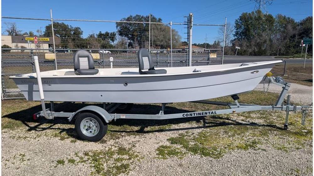2025 Salty Boats Stumpnocker 174 Skiff Tiller 4