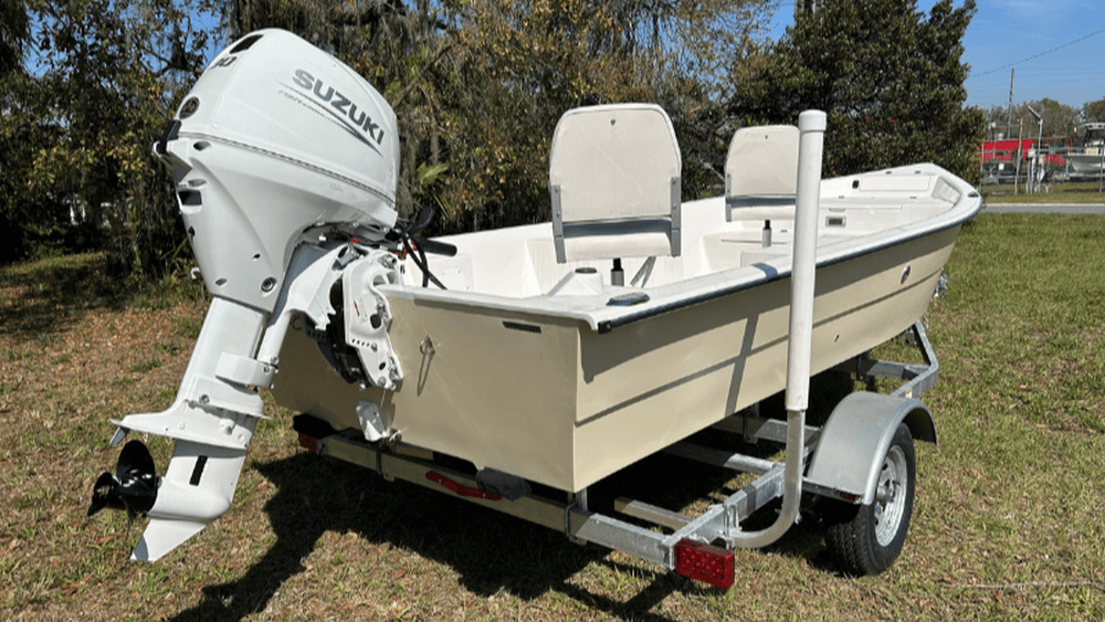 2025 Salty Boats Stumpnocker 174 Skiff Tiller 1