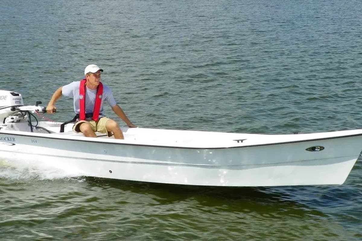 164 Skiff Tiller 1
