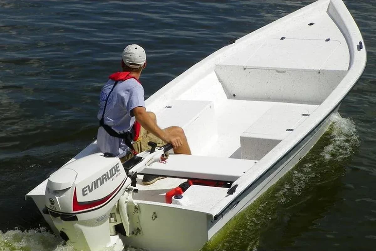 164 Skiff Tiller 3