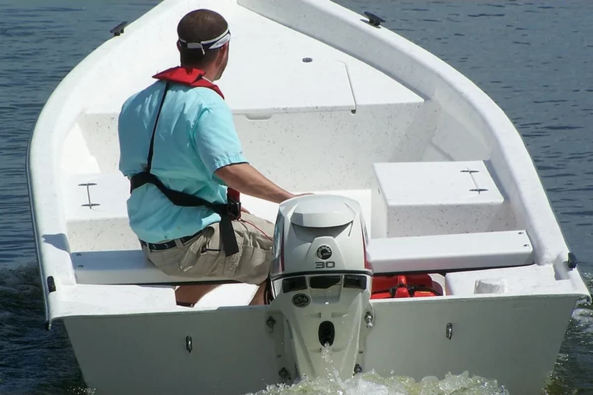174 Skiff Tiller 5